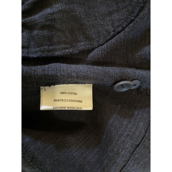 Eileen‎ Fisher Navy Blue Cotton Button Up Light Boxy Jacket -Size S - Picture 12 of 12